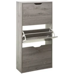 Zapatero C/3 Cajones 60x23.3x119.5Cm