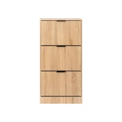 Zapatero Con 3 Cajones 120x24x60cm