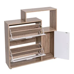 Zapatero con 2 cajones y puerta 90cm