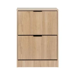 Zapatero Con Dos Cajones 80x24x60cm