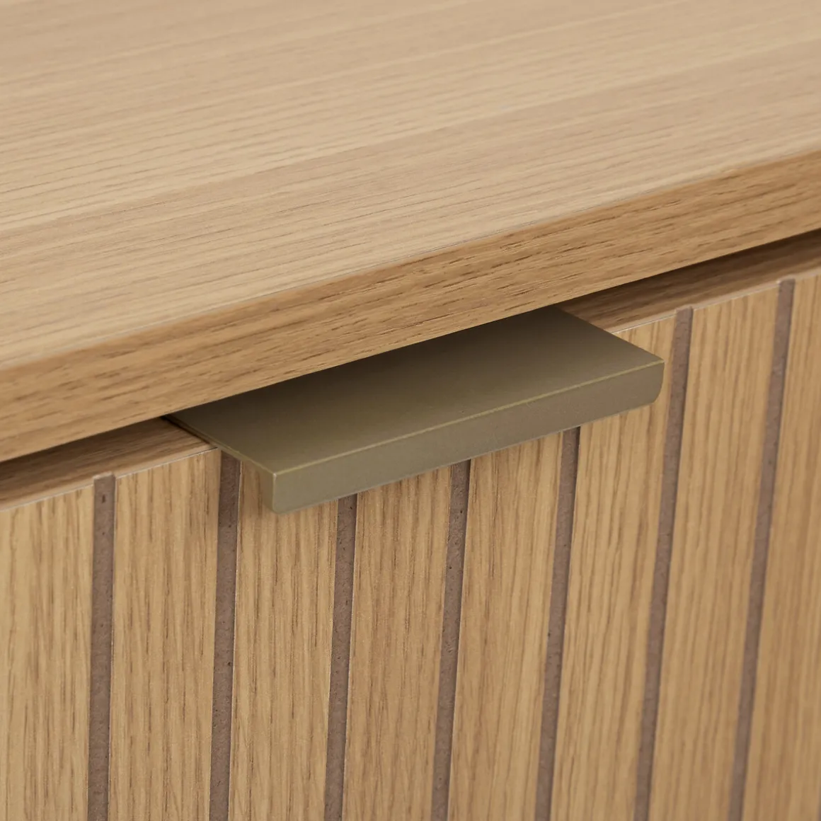 Zapatero de mdf beige TASSO