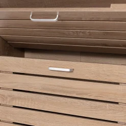 Zapatero natural Ccn 3 cajones 120cm